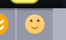 screenshot of the kde plasma emoji selector icon, which is just the 🙂 emoji