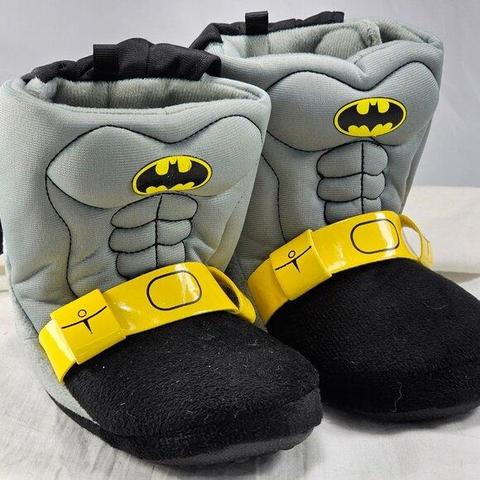 Batman branded booties for kids.